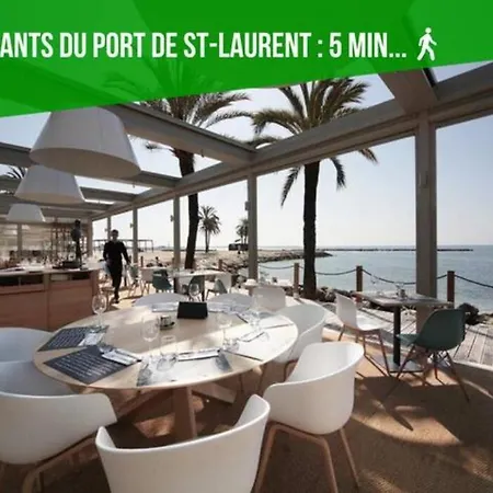 Apartamento Vue Imprenable Front De Terrasse - Clim Saint-Laurent-du-Var